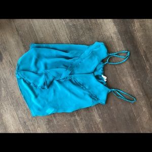 Ruffle tank